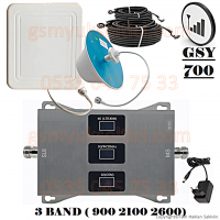 Gsm Yükseltici GSY 700 (900-2100-2600) 