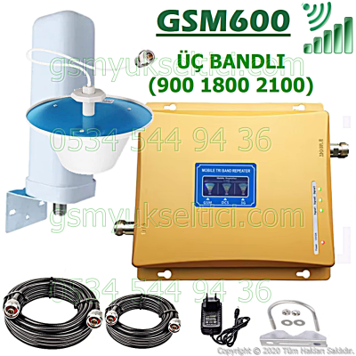 Gsm Repeater Üç Bandlı Gsm Yükseltici