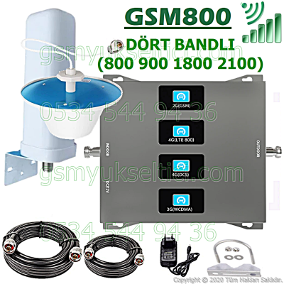 Gsm Repeater Quad Band Gsm Booster