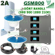 Gsm Repeater Quad Band Gsm Booster - 2 İç Antenli