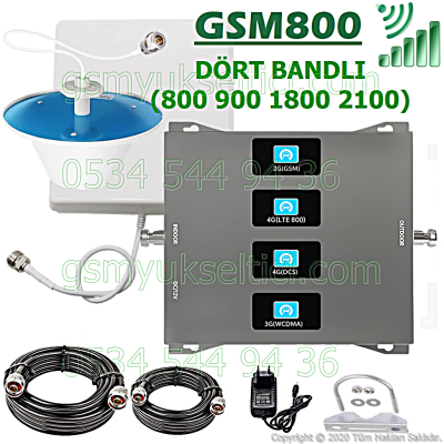 Gsm Repeater Quad Band Gsm Booster