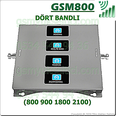 Gsm Repeater Quad Band Gsm Booster